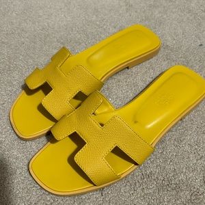 hermes oran sandals